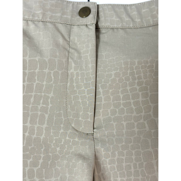 Chico Weekends Women's Tan Beige Capris with Pull Cord Size 0.5 Chico's - Picture 9 of 16